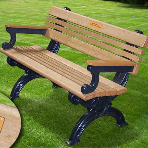 Recycled Plastic Park Benches Recycled Plastic Park Benches