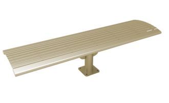 6 Foot Phoenix Steel Cantilevered Bench