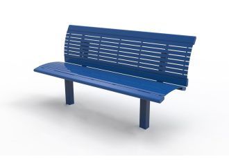 6 Foot Richmond Bench with Back and Armrests