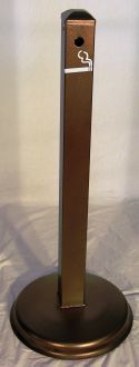 Cigarette Smokers Receptacle Pole