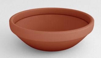 Low Bowl Planter 37" Diameter 10" Tall