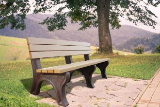 6 Foot Deluxe Park Bench