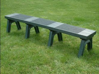 8 Foot Elite Backless Park Bench