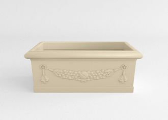 Garland Rectangular Planter 36" by 17" 14"Tall